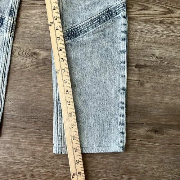 BA&SH Mame Boyfriend Acid Wash Jeans Ankle Length Womens 4 - Picture 5 of 16